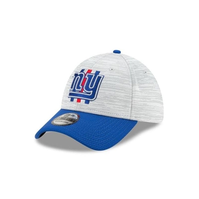 Blue New York Giants Hat - New Era NFL Official NFL Training 39THIRTY Stretch Fit Caps USA6018397